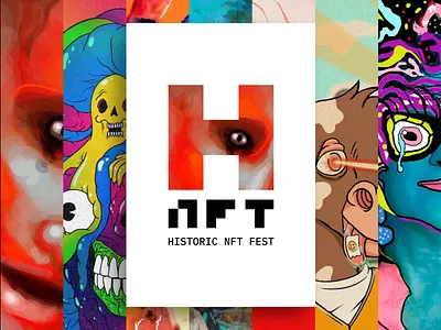 Historic NFT Fest Branding branding crypto fest festival identity logo nft