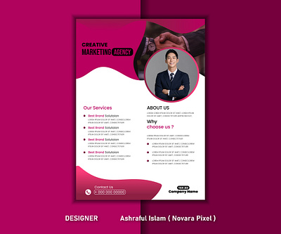 Modern & clean business flyer design . clean design clean flyer design creative design creative flyer design flyer flyerdesign for you graphic design graphic designer print print design public social media