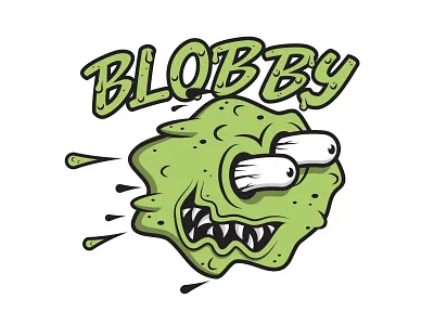 BLOBBY! illustraion illustration illustration art illustration digital illustrations seattle