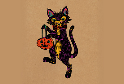 WEENZINE EIGHT art cute designcat drawing halloween illustration spooky spoopy