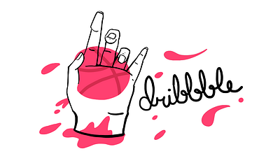 Hello Dribbble! debut dribbble illustration