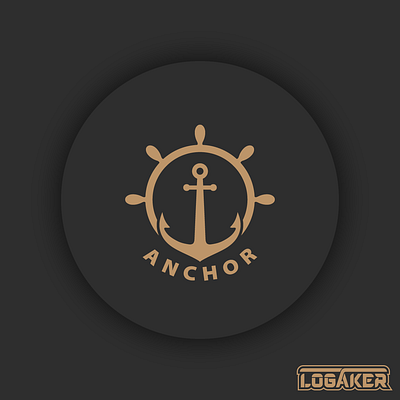 ANCHOR anchor brand branding design graphic design illustration illustrator logo sea