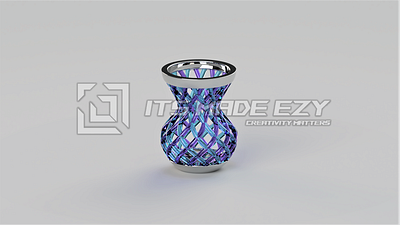 Flower Vase - Mesh Model 3d cad 3d model cad design cad model design illustration product design renderings