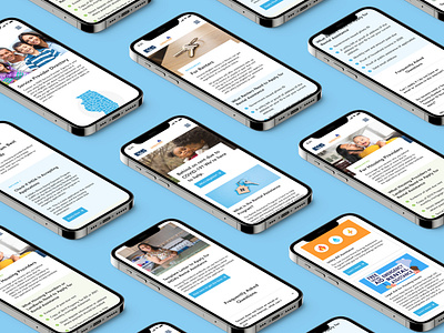 Illinois Department of Human Services Mobile Website covid19 illinois mobile redesign research ui ux website