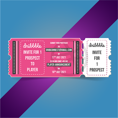 Dribbble Invite branding graphic design logo motion graphics
