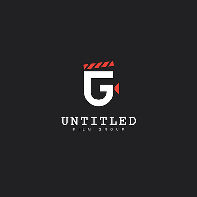 Untitled Film Group Logo Design. animation app branding design illustration logo typography ui ux vector