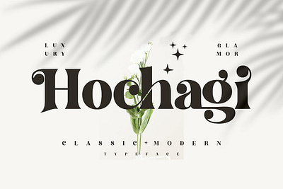 Hochagi Classy Serif Font advertising branding classy display display font elegant fashion font fonts lettering logo luxury magazine minimalist sans serif serif stylish typeface typography unique