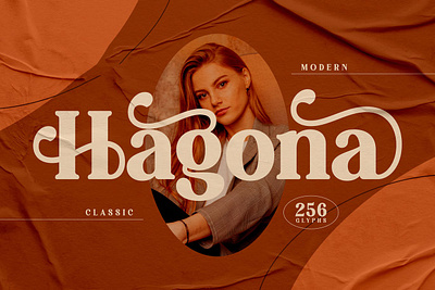 Hagona Classy Serif Font advertising branding classy display display font elegant fashion font fonts lettering logo magazine minimalist modern sans serif serif stylish typeface typography unique