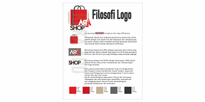 Filosofi Logo Araa Shop branding desc descriptions design filosofi graphic design logo ui ux vector web website