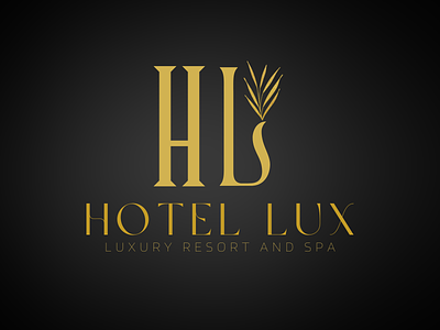 Luxury Hotel Logo branding design graphic design logo logo design typography