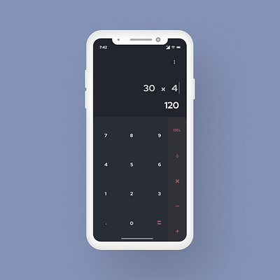 Calculator design ui ux