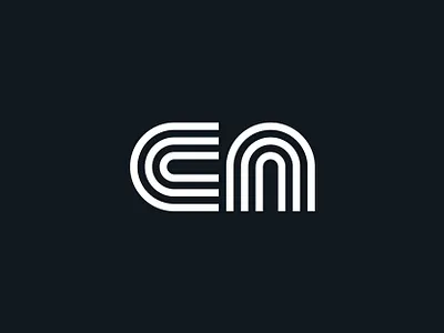 Creative Newcastle Logo Design brand identity branding brandmark c cn line logo monogram n newcastle