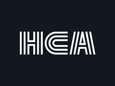 Hunter Creative Alliance a brand identity branding brandmark c h hca line logo monogram newcastle