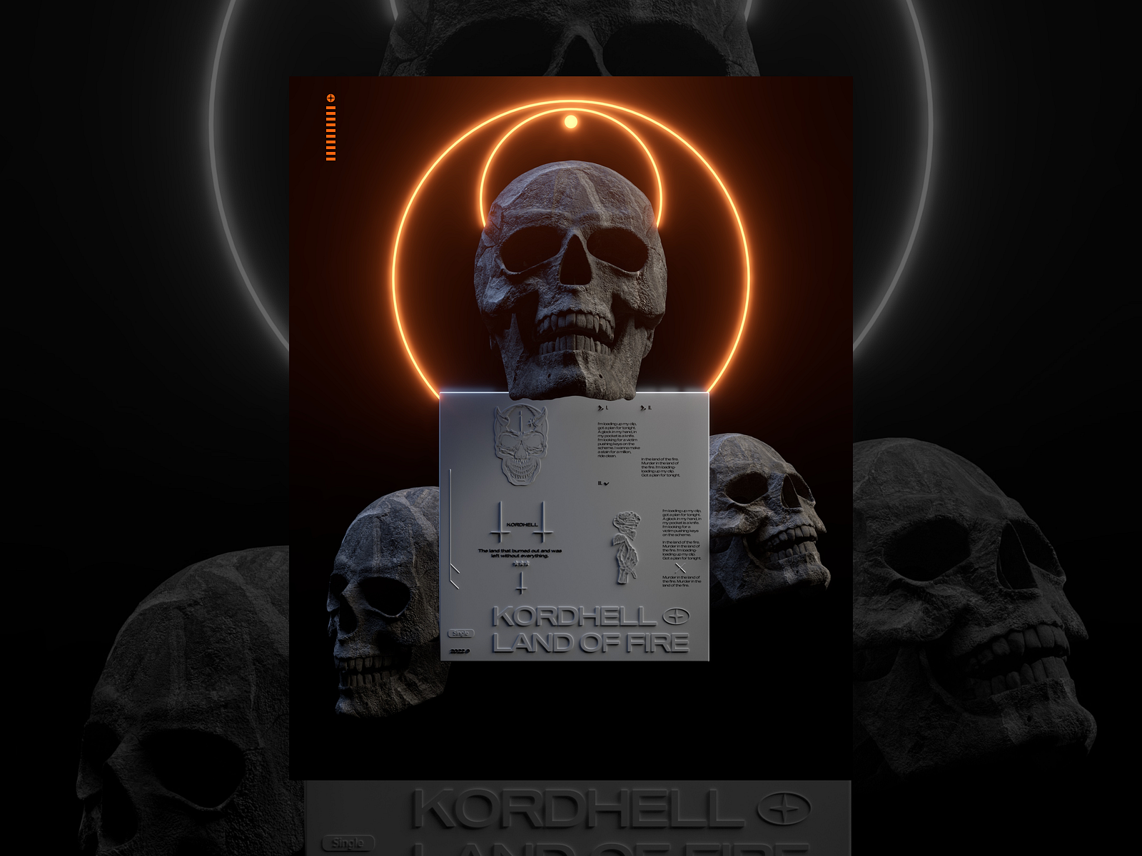 Kordhell Land of Fire || 3D, Visual Art, NFT by Artemii Lebedev on Dribbble