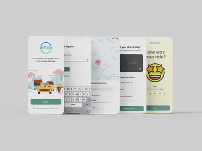 Ride Sharing App adobe xd mobile app mobile ui product design ride sharing ui ui design ui ux ux ux design