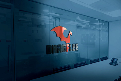 DRAGFlee- Logo Concept branding design graphic design icon illustration logo vector