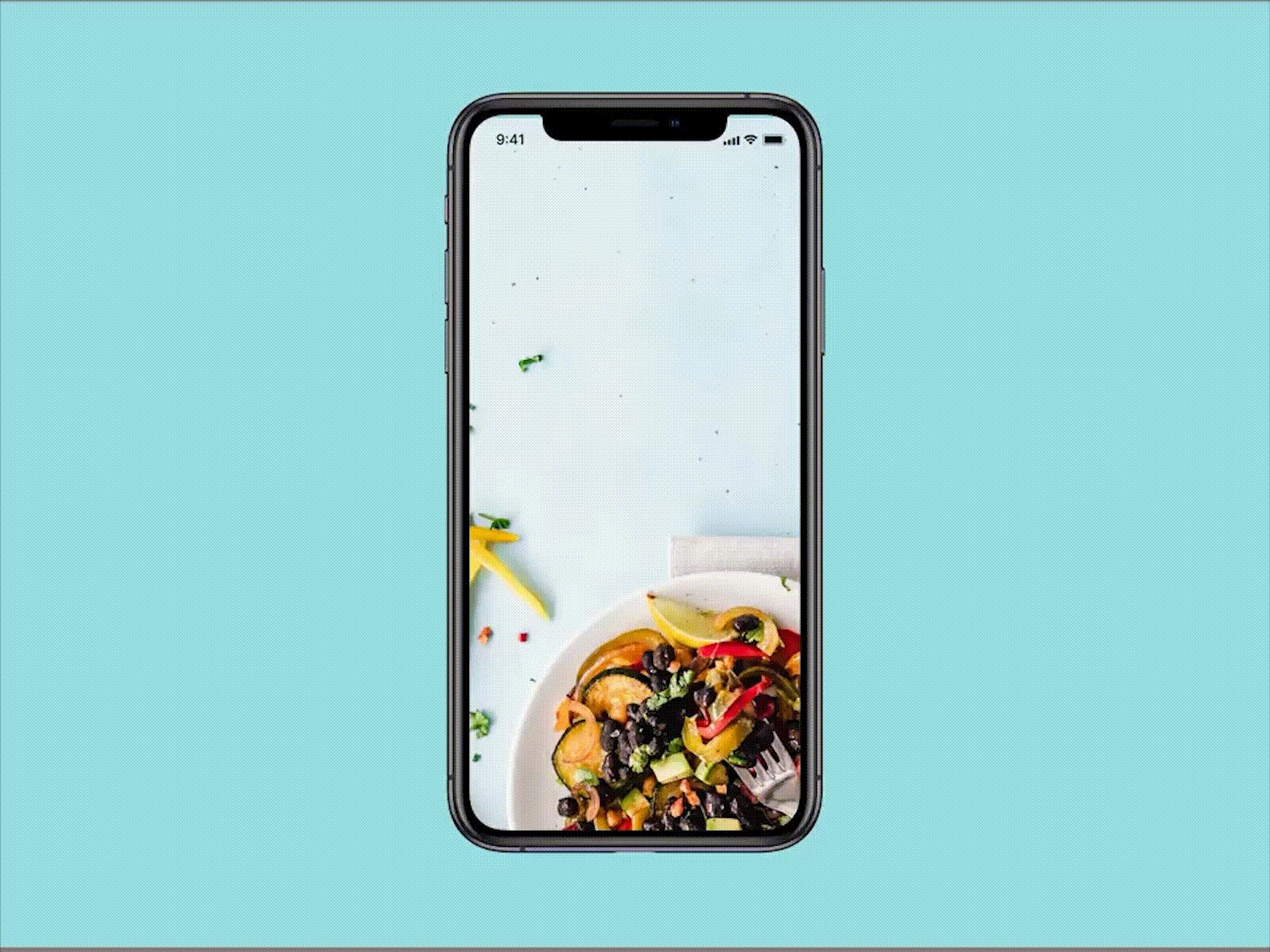 Recipe Food App animation after effects animation app app design design food app graphic design iphonexs motion design motion graphics recipe app ui ui animation ui design uiux ux