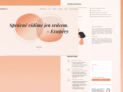 Jalůvková The Psychologist animation app art branding czech republic design development flat illustration logo minimal psychologist research ui ux vector web website