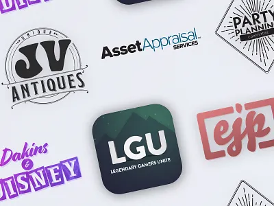 Logo Design antiques design discord logo logo party planning twitch