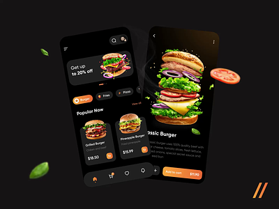 Fast Food Delivery Service android animation app app interface categories delivery design ecommerce fast food food food app illustration interface ios mobile motion motion design service ui ux