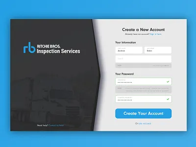 Login Redesign app customer creation forgot password invite login password reset sign in sign up ui ux web