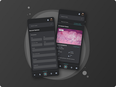 Wepath - Mobile designs app branding case management dark theme design designs doctors frontend labs light theme mobile app mobile design mockup ui ui design uiux website