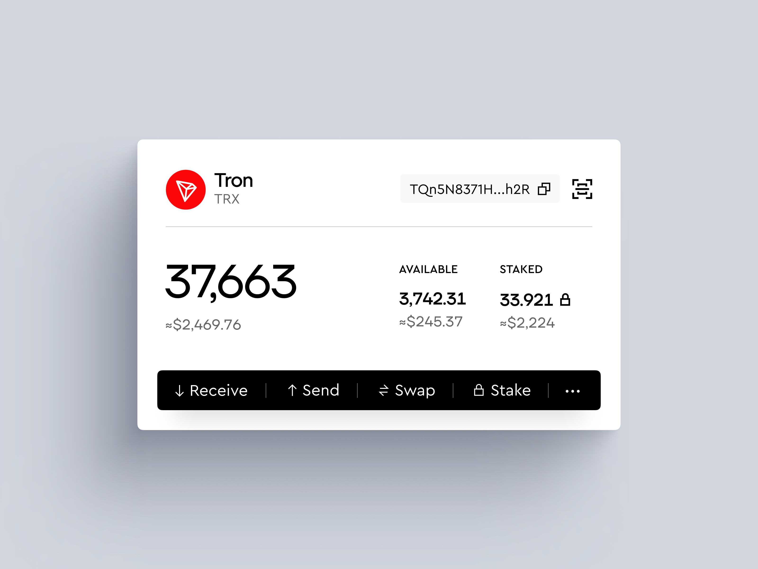 Crypto Widget by Conceptzilla on Dribbble