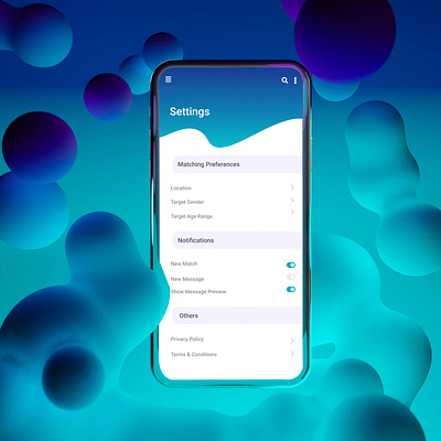 Daily UI #007 - Settings