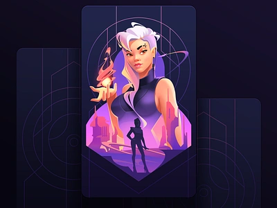 Card Illustration Serial For Game art card card design card illustration cards character character illustration cosplay design games illustration illustration art illustration for web illustrator mobile games playing card playing cards vector visual design