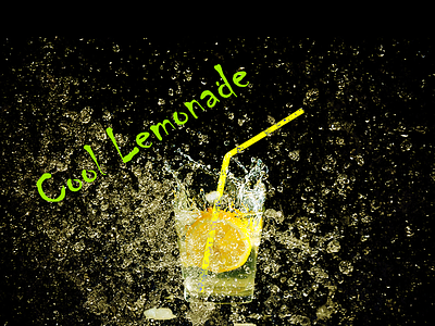 Cool Lemonade brand identity branding logo