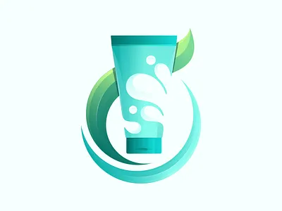 Ocean Beauty Branding beauty branding clean cosmetic dew drip droplet face wash facial illustration liquid logo products purity raindrop skincare soap splash water water drop