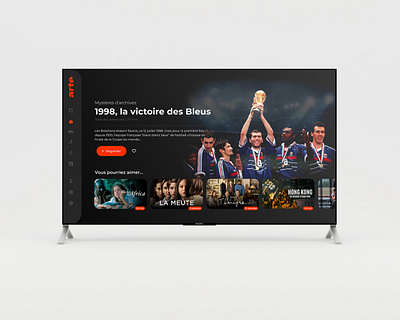 ARTE - TV APP app arte design tv ui ux