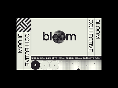 Bloom - Branding + Website Teaser brand design branding layout logo typography ui ux web web design webgl website website design