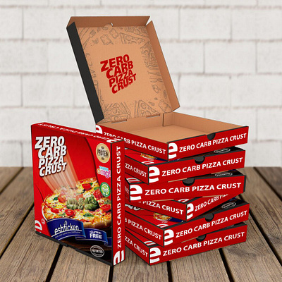 DELICIOUS PIZZA BOX PACKAGING MOCKUP 3d box branding delicious design designer icon illustration images latest logo mockup new packaging pizza stylish typography ui ux vector