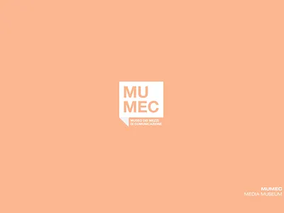 MUMEC | Musei dei Mezzi di Comunicazione art brand branding culture design italy logo logodesign mark minimal mumec museum vector