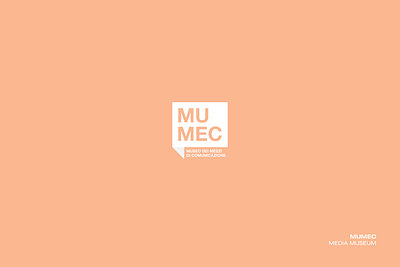 MUMEC | Musei dei Mezzi di Comunicazione art brand branding culture design italy logo logodesign mark minimal mumec museum vector