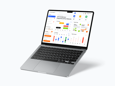 ProTask.io - Task & Project Management Dashboard Website dasboard task dashboard management project project management task task management task web uiux uiux design web web design website