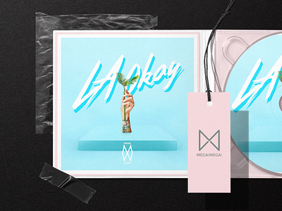MEGA MEGA - LA OKAY - Cover artwork band cover logo spotify