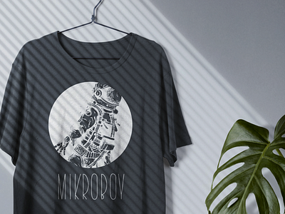 Microboy - Tourmerch astronaut band branding design illustration logo merch shirt