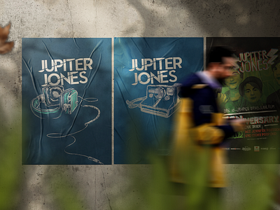 Jupiter Jones - Poster & Graphics band branding design graphic design illustration logo merch poster