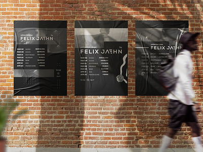 Felix Jaehn - Promo artist digitaltoprint graphic design outofhome promo