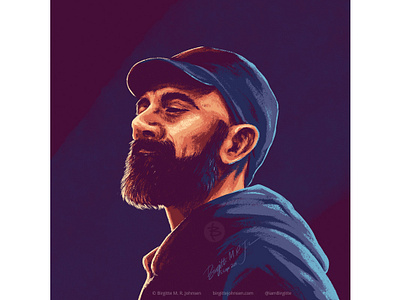 Ben Kenney portrait art ben kenney digital art digital illustration fan art illustration incubus incubus band limited color palette limited color palette portrait limited colors limited colour palette limited colour palette portrait limited colours musician portrait