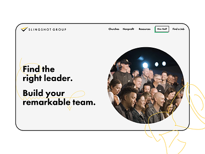 Building Better Team with New Slingshot Website! brand branding design figma ui uiux ux webdesign website xd