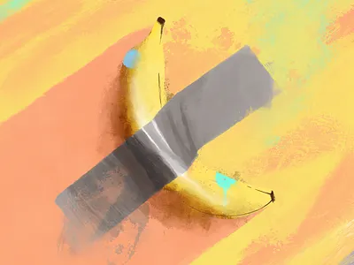 The Comedian color funny illustration ipadpro painting procreate