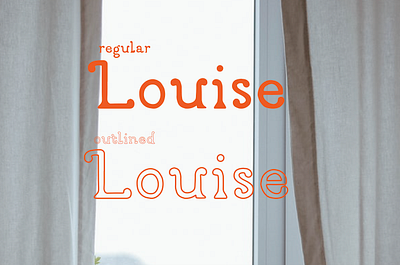 Louise Font brand font brand identity brand logo branding cute font font graphic design hand drawn hand drawn font type typeface typography vintage font