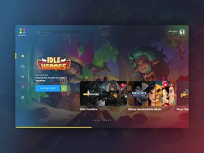 BlueStacks brand design ui