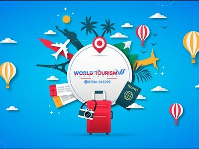 World Tourism Bangladesh branding graphic design logo ui