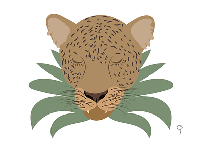 Spotted Jaguar - Onça Pintada amarelo amazon amazon florest amazonia animal selvagem brasil brazilian animals brazilian illustrator brown illustration jungle onça pintada plants selvagem spotted jaguar wild animal