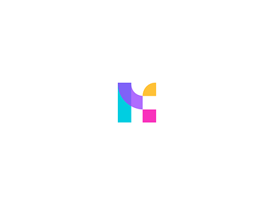 Nouveau logo pour Match Frame anagram branding compositionlogo designlogo graphic design illustrator letters logotype multiplecolors negativelogo positivelogo shapes visual identity