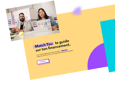 Design du site Match Frame colors design flat design graphic design ui ux webdesign